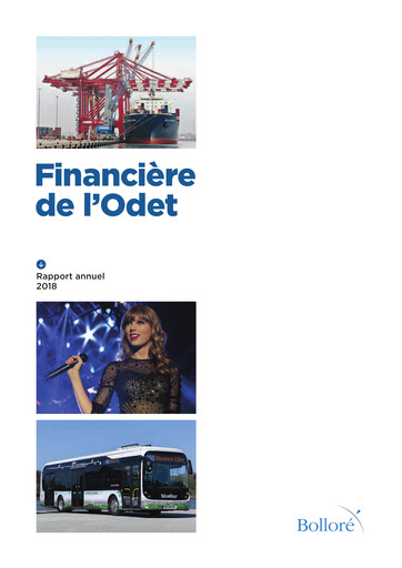 Miniature Compagnie de l'Odet Rapport annuel 2018