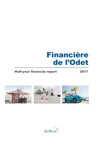 Miniature Compagnie de l'Odet Rapport semestriel 2017-h1