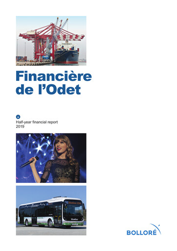 Miniature Compagnie de l'Odet Rapport semestriel 2019-h1