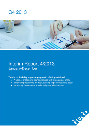 Vorschaubild TietoEVRY Quartalsbericht 2013-q4