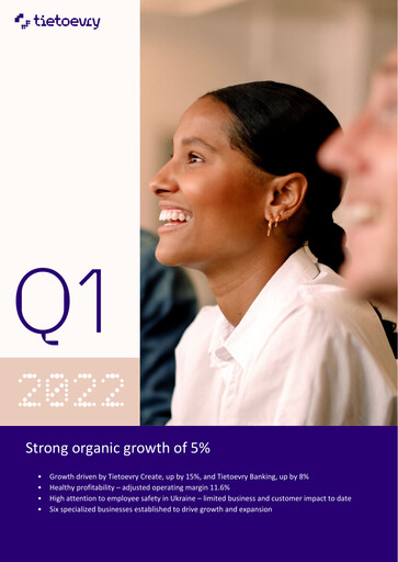 Vorschaubild TietoEVRY Quartalsbericht 2022-q1