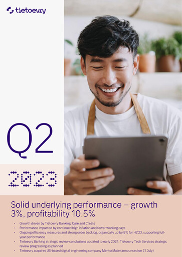 Vorschaubild TietoEVRY Quartalsbericht 2023-q2
