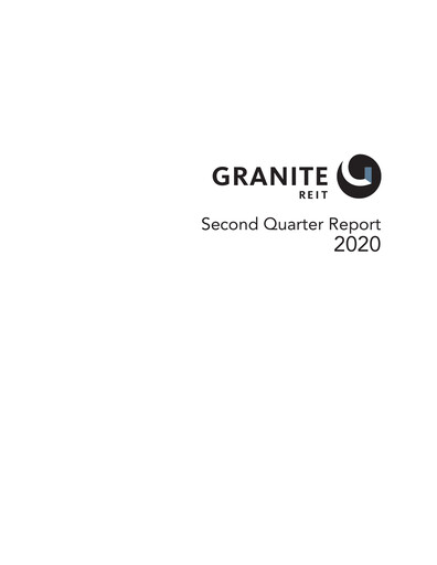 Thumbnail Granite REIT Quarterly Report 2020-q2