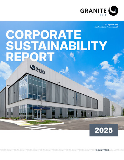 Vorschaubild Granite REIT Nachhaltigkeitsbericht 2025
