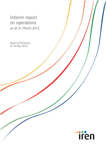 Thumbnail Iren Quarterly Report 2012-q1