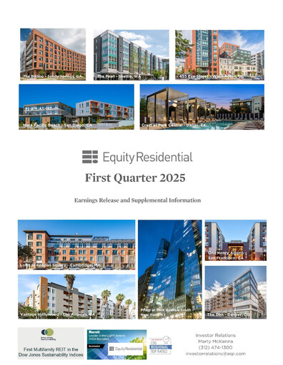 Vorschaubild Equity Residential
 Quartalsbericht 2025-q1
