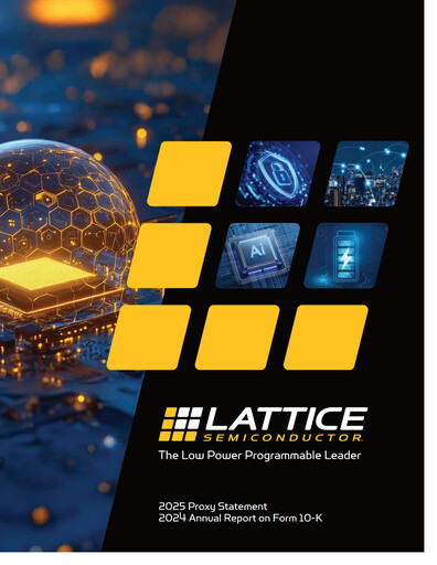 Thumbnail Lattice Semiconductor Annual Report 2024