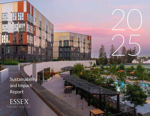 Thumbnail Essex Property Trust
 Sustainability Report 2025