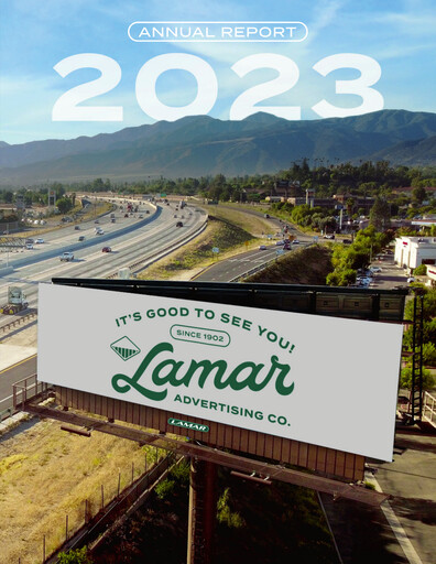 Thumbnail Lamar Advertising Annual Report 2023
