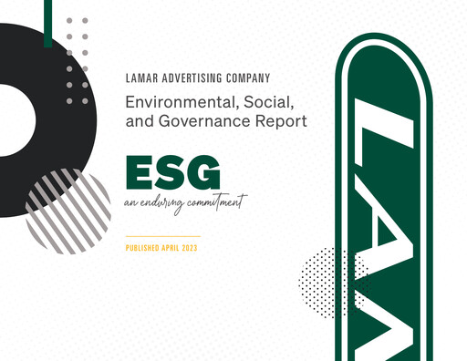 Thumbnail Lamar Advertising ESG Report 2023