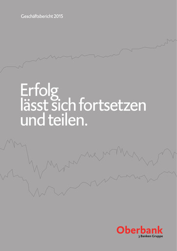 Thumbnail Oberbank Annual Report 2015
