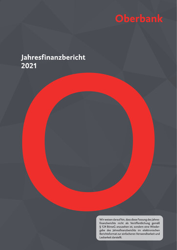 Thumbnail Oberbank Financial Report 2021