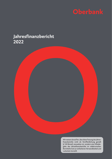 Thumbnail Oberbank Financial Report 2022
