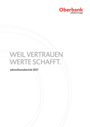 Thumbnail Oberbank Financial Statement 2017