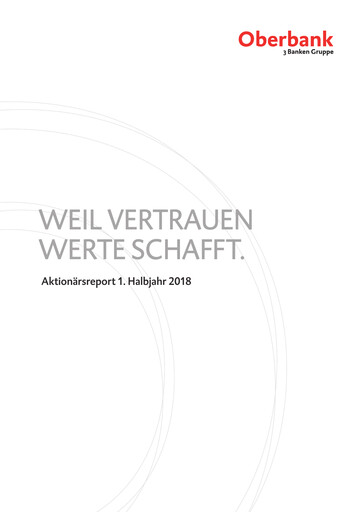 Thumbnail Oberbank Half-year Report 2018-h1