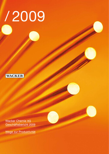 Thumbnail Wacker Chemie
 Annual Report 2009