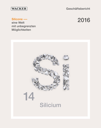 Thumbnail Wacker Chemie
 Annual Report 2016