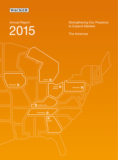Thumbnail Wacker Chemie
 Annual Report 2015
