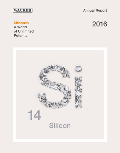 Thumbnail Wacker Chemie
 Annual Report 2016