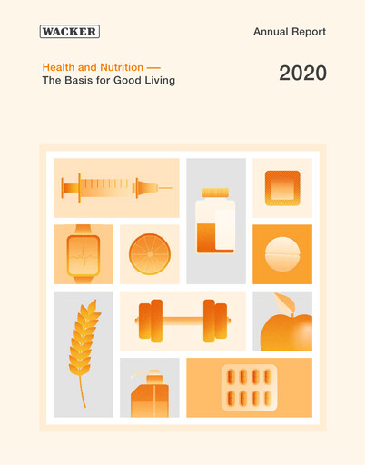 Thumbnail Wacker Chemie
 Annual Report 2020