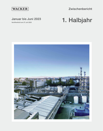 Vorschaubild Wacker Chemie
 Halbjahresbericht 2023-h1