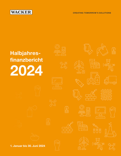 Vorschaubild Wacker Chemie
 Halbjahresbericht 2024-h1