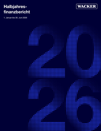 Thumbnail Wacker Chemie
 Half-year Report 2026-h1