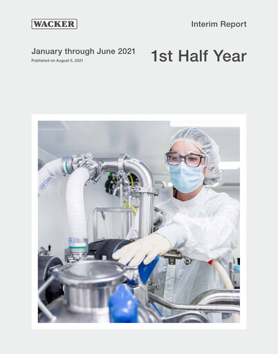 Thumbnail Wacker Chemie
 Half-year Report 2021-h1