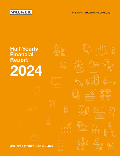 Thumbnail Wacker Chemie
 Half-year Report 2024-h1