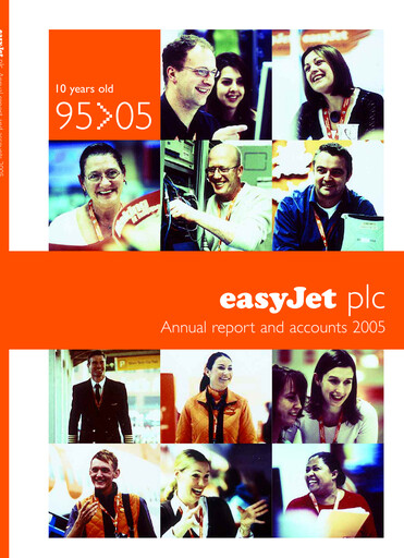 Thumbnail easyJet Annual Report 2005
