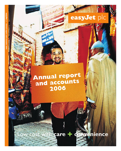 Thumbnail easyJet Annual Report 2006