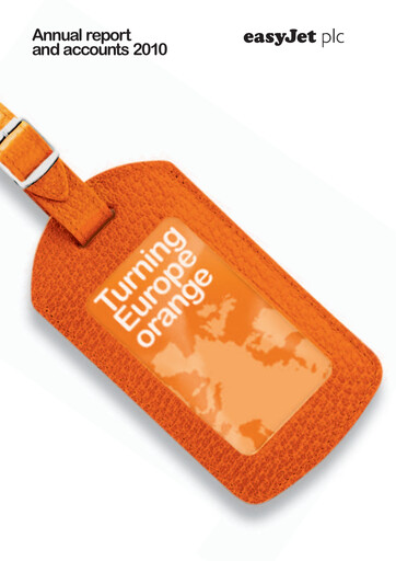 Thumbnail easyJet Annual Report 2010