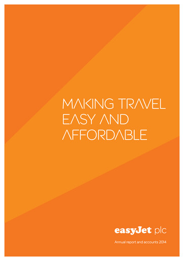 Thumbnail easyJet Annual Report 2014