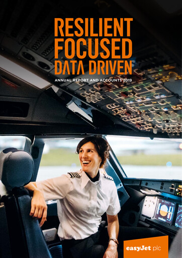 Thumbnail easyJet Annual Report 2019