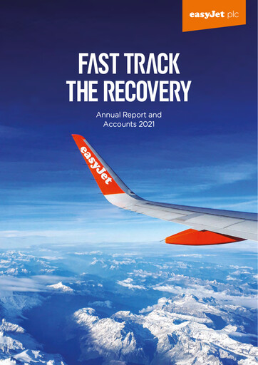 Thumbnail easyJet Annual Report 2021