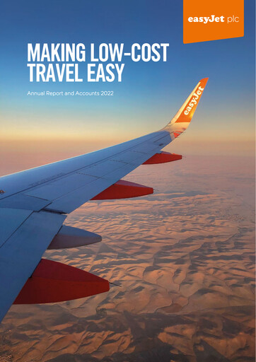 Thumbnail easyJet Annual Report 2022