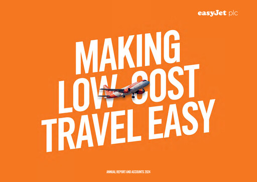 Thumbnail easyJet Annual Report 2024