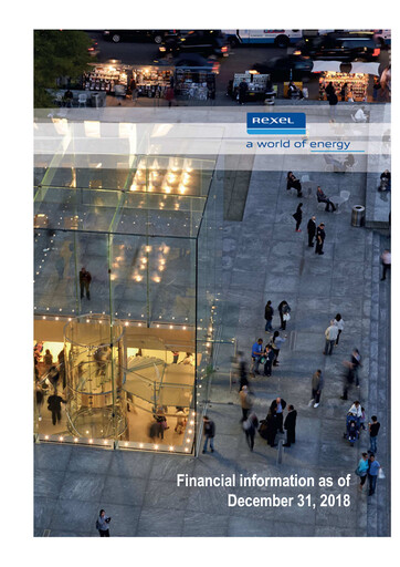 Thumbnail Rexel
 Financial Report 2018