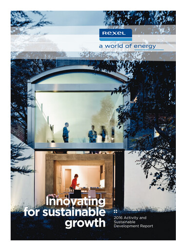 Vorschaubild Rexel
 Nachhaltigkeitsbericht 2016