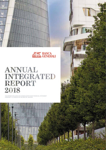 Thumbnail Banca Generali Annual Report 2018