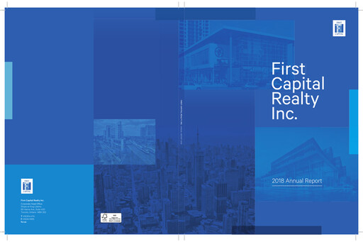 Thumbnail First Capital REIT Annual Report 2018