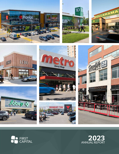 Thumbnail First Capital REIT Annual Report 2023