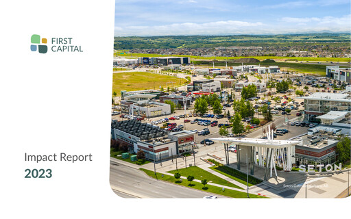 Thumbnail First Capital REIT ESG Report 2023