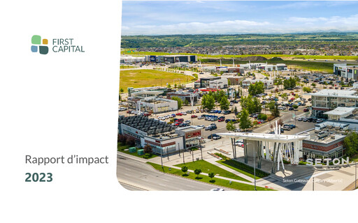 Thumbnail First Capital REIT ESG Report 2023