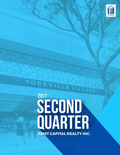Thumbnail First Capital REIT Quarterly Report 2017-q2