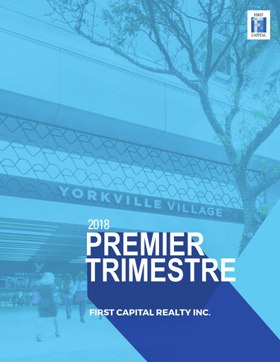 Thumbnail First Capital REIT Quarterly Report 2018-q1