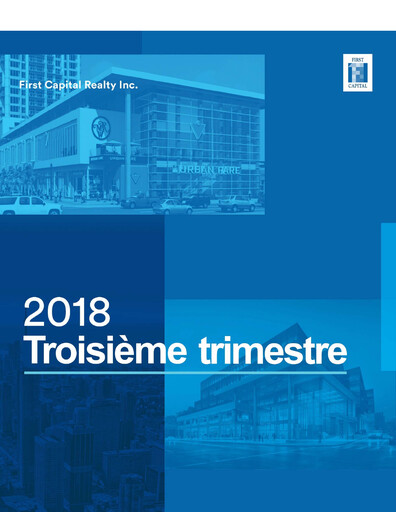 Thumbnail First Capital REIT Quarterly Report 2018-q3