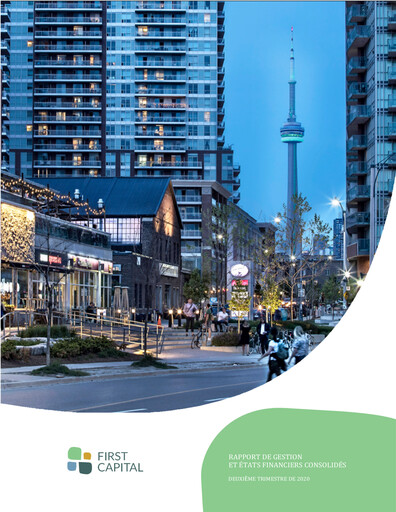 Thumbnail First Capital REIT Quarterly Report 2020-q2