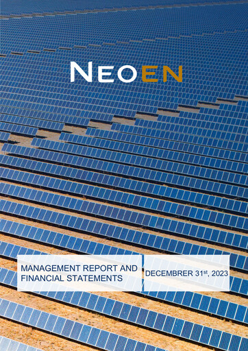 Vorschaubild Neoen Finanzmitteilung 2023