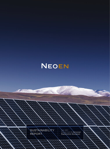 Thumbnail Neoen Sustainability Report 2021